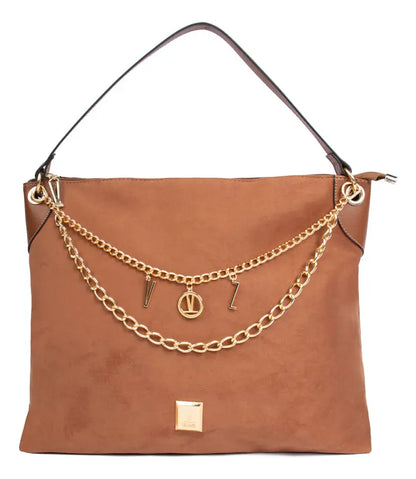 Bolsa Vizzano Gamuza Avellana