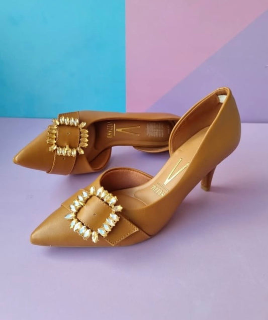 Stiletto Vizzano Camel
