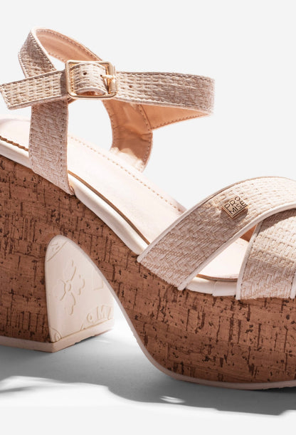 Sandalia Promise Onda 2 Raffia