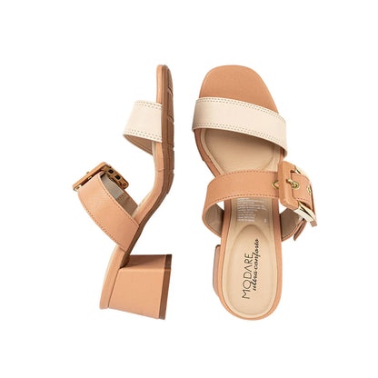Sandalia Modare Nude/Crema