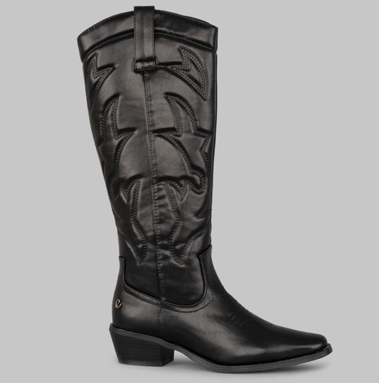 Botas Howdy All Black Pu MokaBoutiqueCR