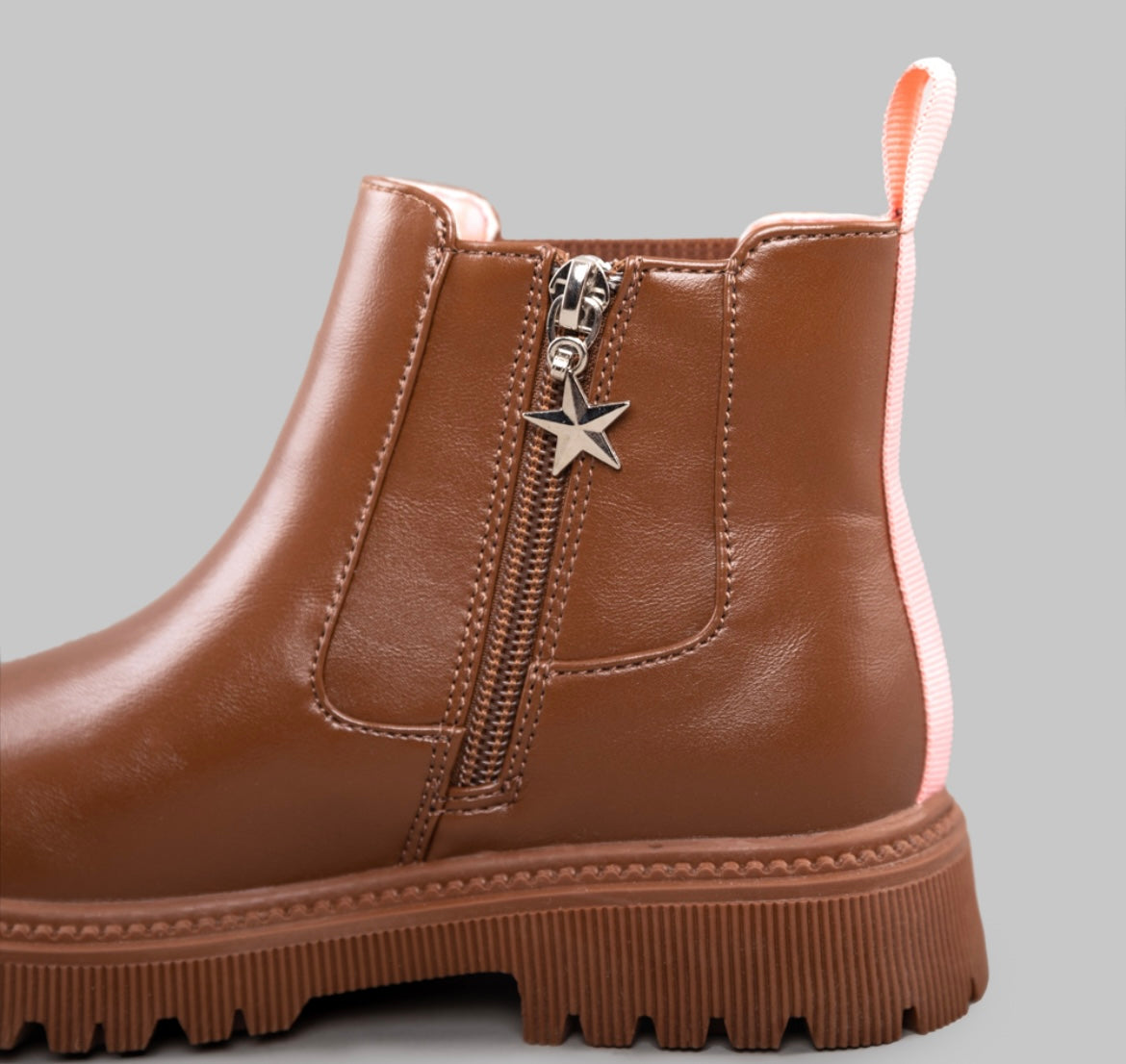 Botas Niña Yzma Camel MokaBoutiqueCR