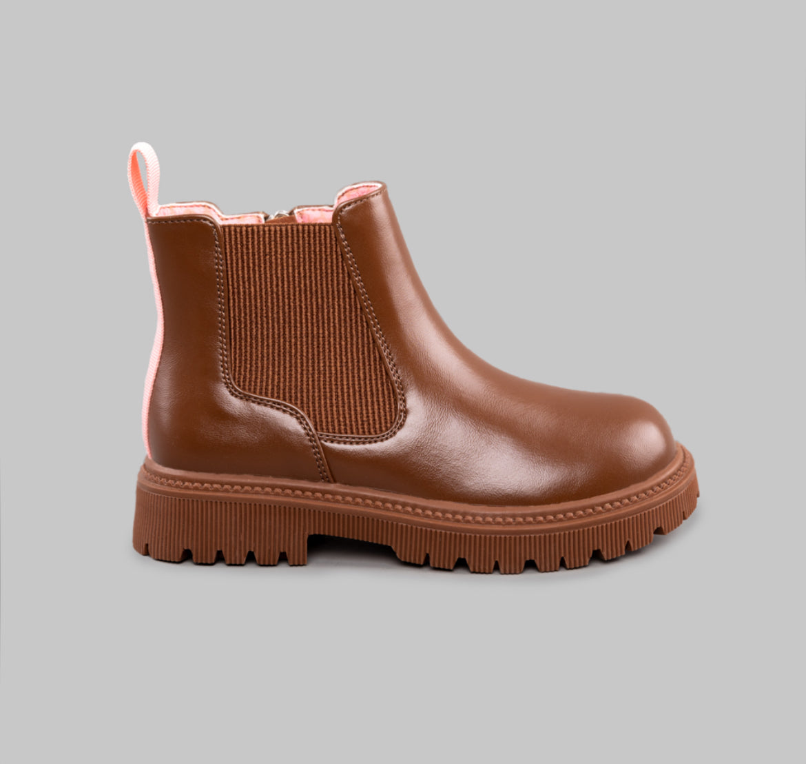 Botas Niña Yzma Camel MokaBoutiqueCR