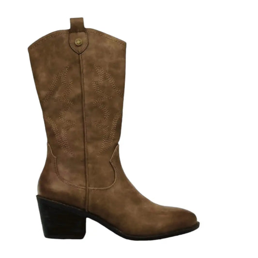 Botas Refresh Color Taupe MokaBoutiqueCR