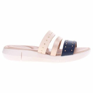 Sandalia Modare Azul/Crema