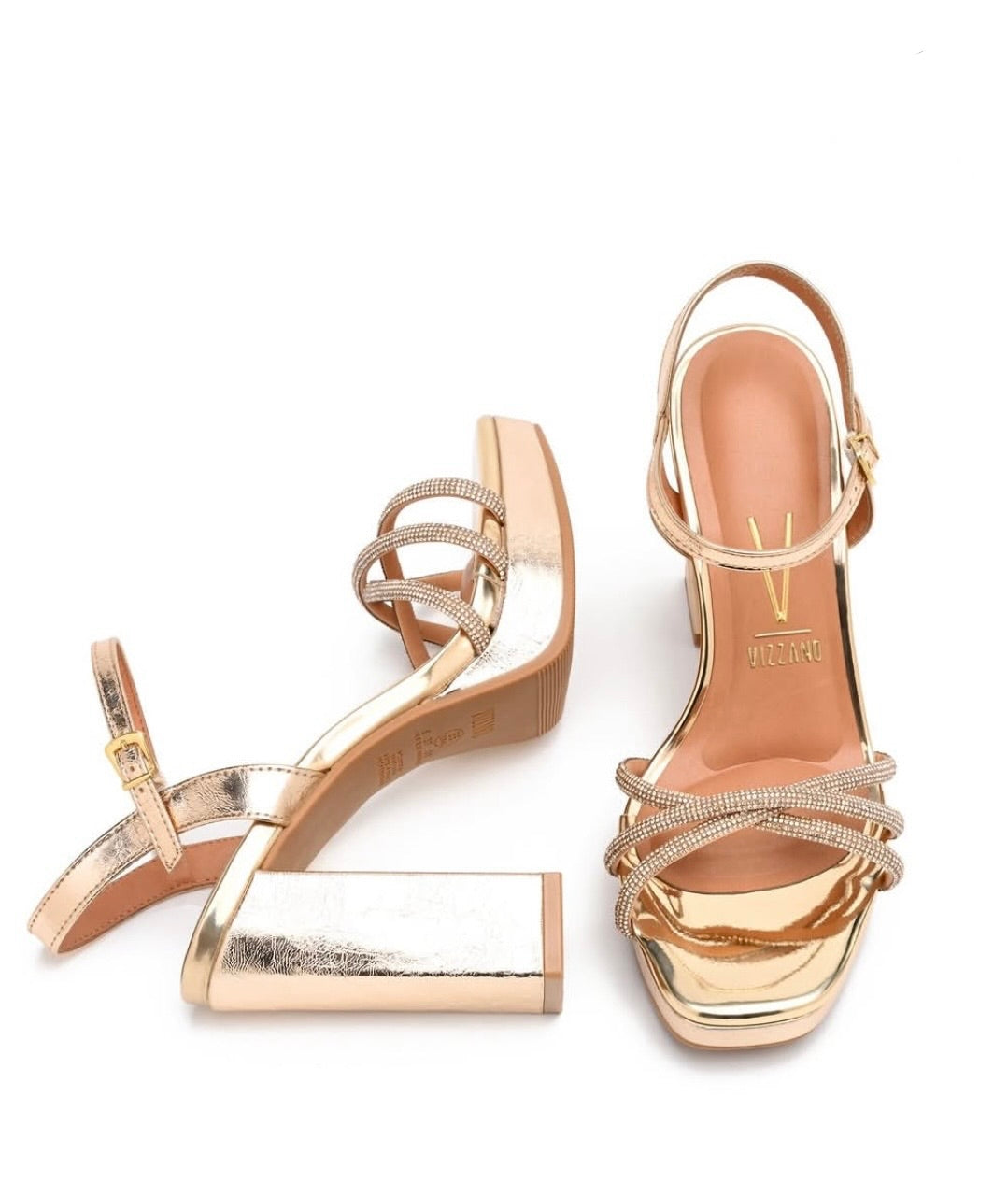 Sandalia Vizzano Gold