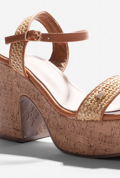 Sandalia Promise Serina Camel