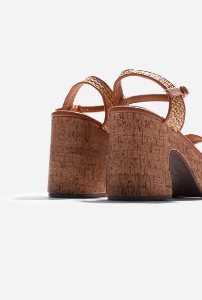 Sandalia Promise Serina Camel