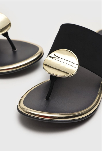 Sandalia Negro Beira Rio - 35US - Ref 2