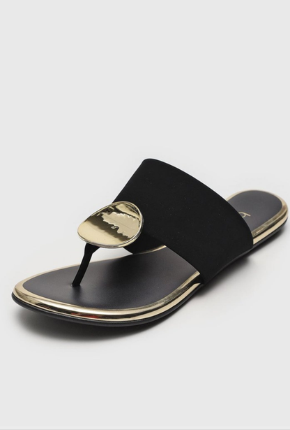 Sandalia Negro Beira Rio - 35US - Ref 2