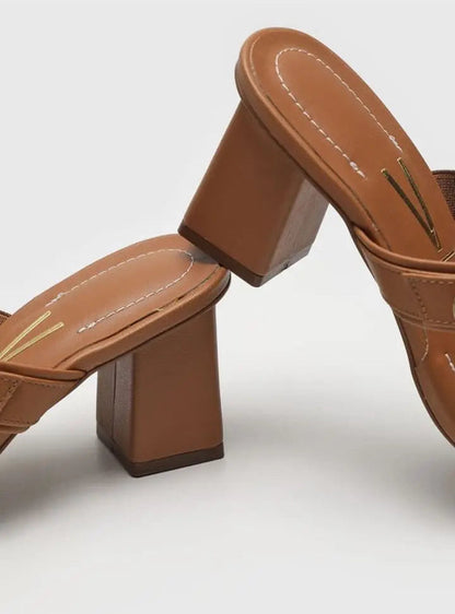 Sandalia Camel Vizzano MokaBoutiqueCR