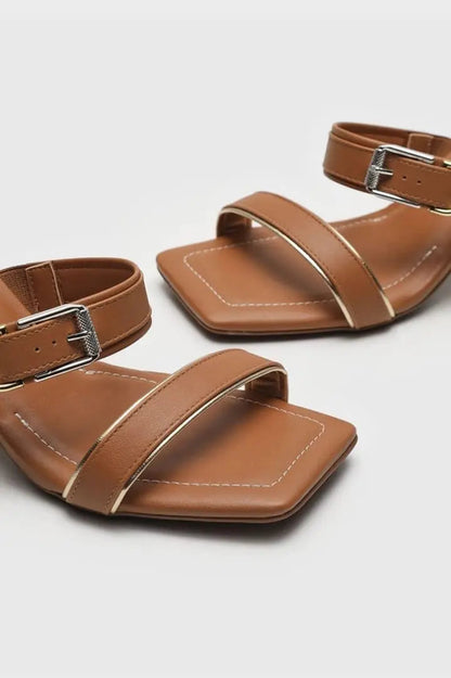 Sandalia Camel Vizzano MokaBoutiqueCR