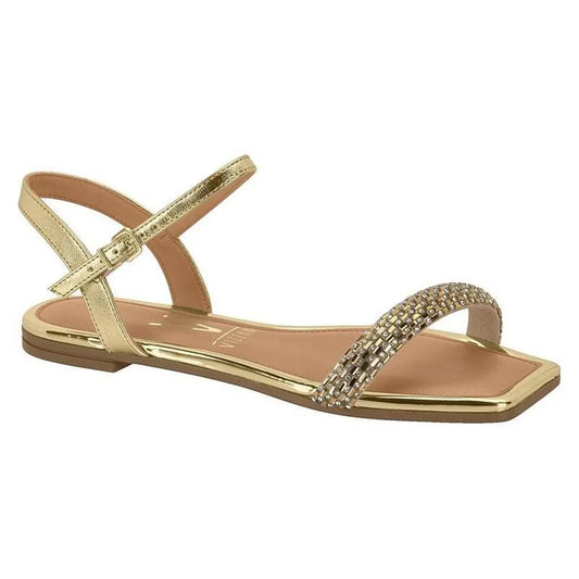 Sandalia Flat Dorada MokaBoutiqueCR