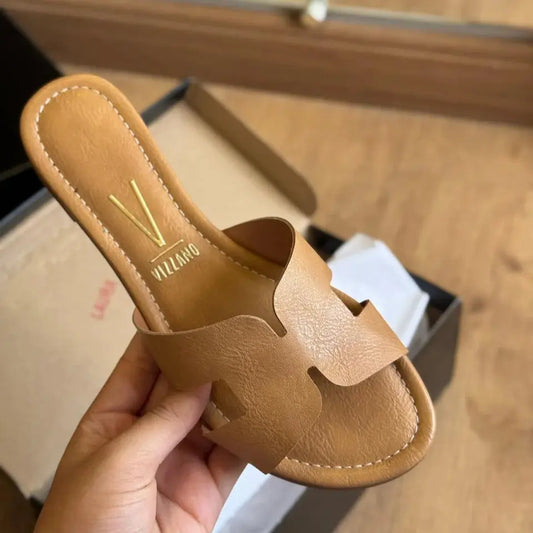 Sandalia H Camel Vizzano MokaBoutiqueCR