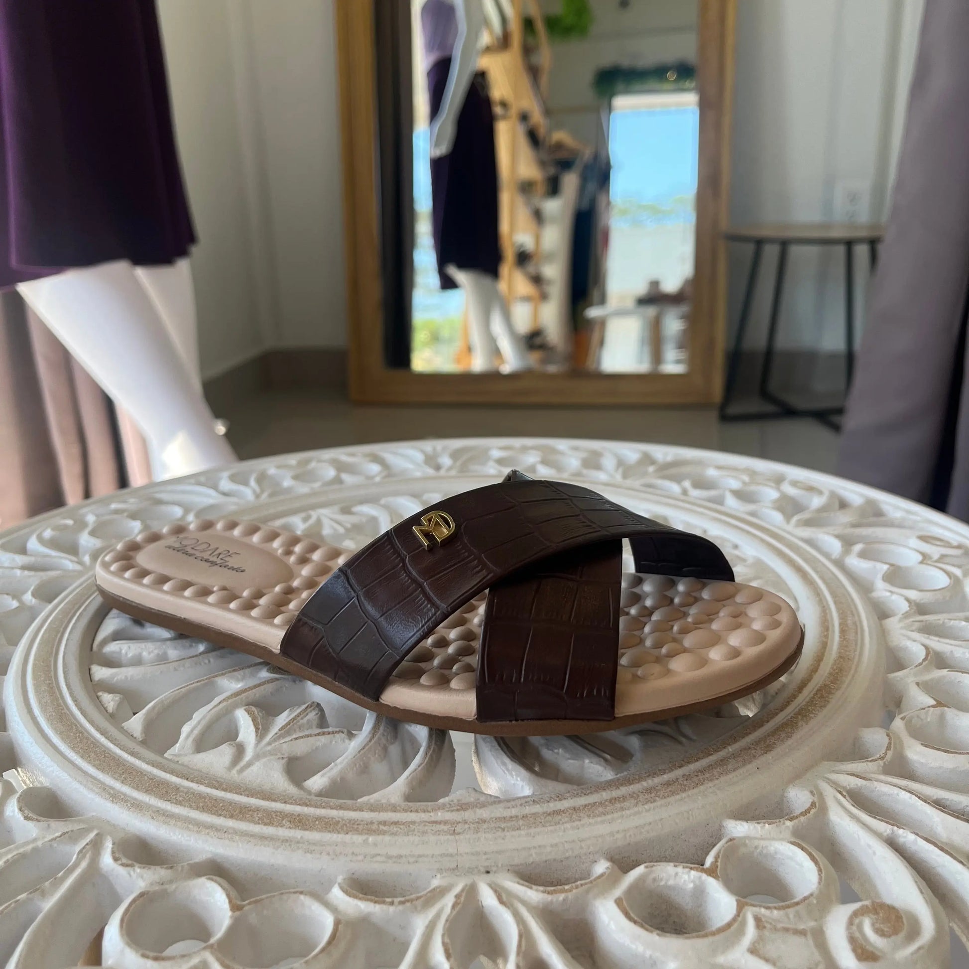 Sandalia Modare Café MokaBoutiqueCR