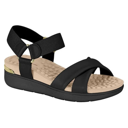 Sandalia Modare color negro MokaBoutiqueCR