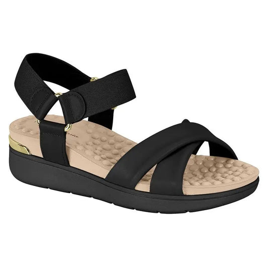 Sandalia Modare color negro MokaBoutiqueCR