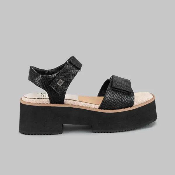 Sandalia Promise Mallorca Black MokaBoutiqueCR
