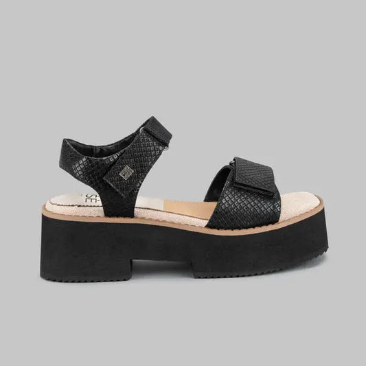 Sandalia Promise Mallorca Black MokaBoutiqueCR