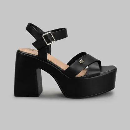 Sandalia Promise Onda Black MokaBoutiqueCR