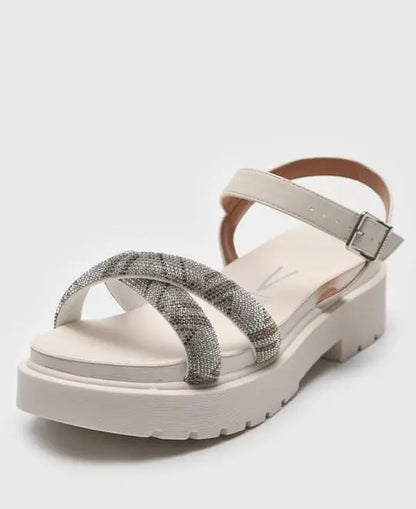 Sandalia Vizzano Blanco/Cristal MokaBoutiqueCR