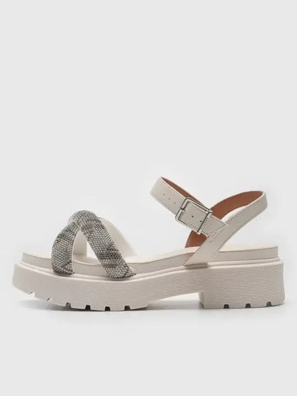 Sandalia Vizzano Blanco/Cristal MokaBoutiqueCR