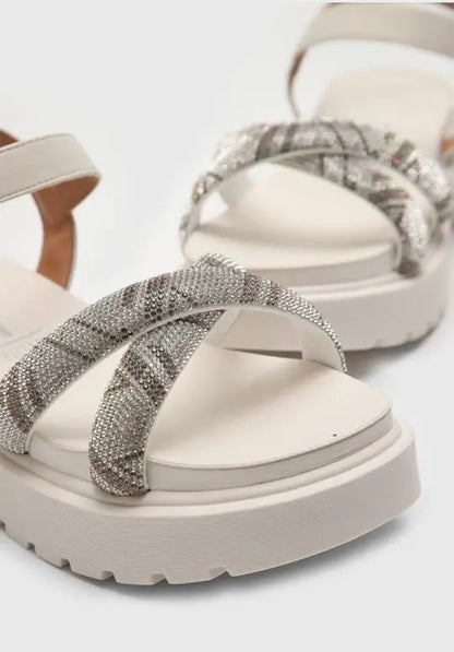 Sandalia Vizzano Blanco/Cristal MokaBoutiqueCR
