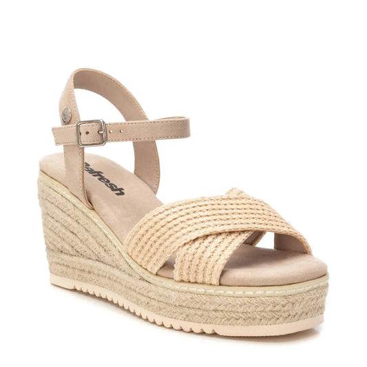Sandalia de Mujer Refresh beige MokaBoutiqueCR