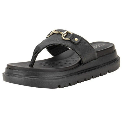 Sandalias Modare ultra confort color Negro. MokaBoutiqueCR