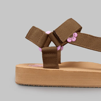 Sandalias Ventura Camel Tex MokaBoutiqueCR