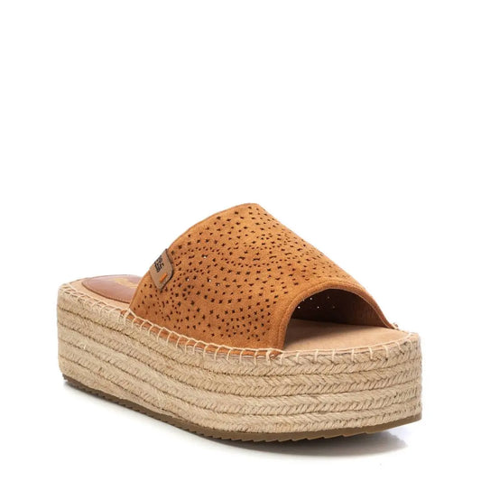 Sandalias de mujer Refresh plataforma Camel MokaBoutiqueCR