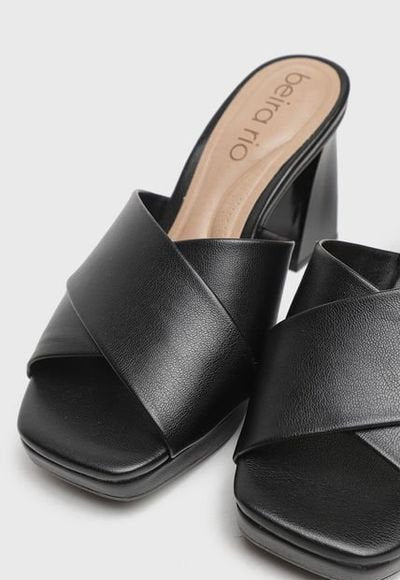 Sandalias plataforma negras MokaBoutiqueCR