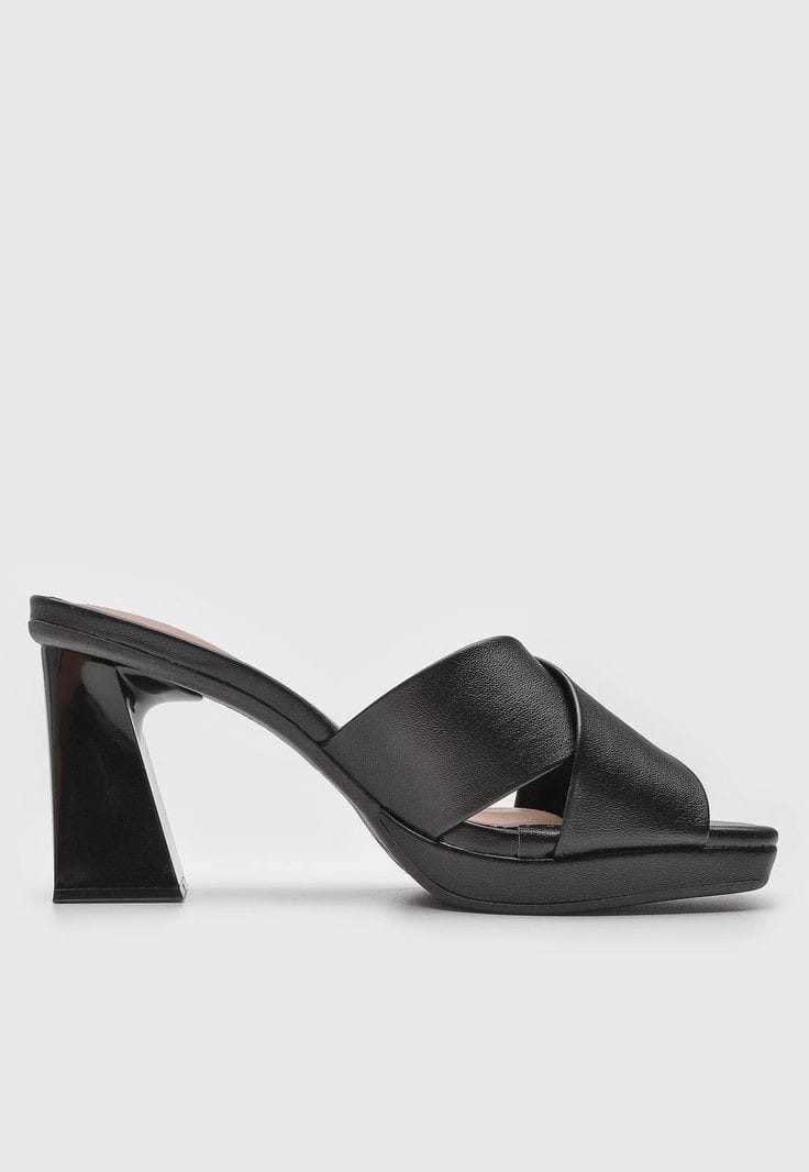 Sandalias plataforma negras MokaBoutiqueCR