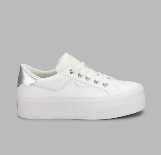 Tenis Aiko white /Silver MokaBoutiqueCR