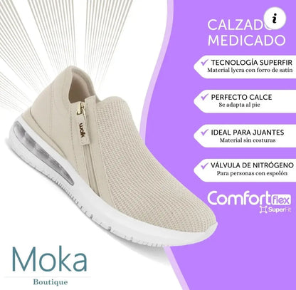 Tenis Casual Feminino Comfort Flex MokaBoutiqueCR