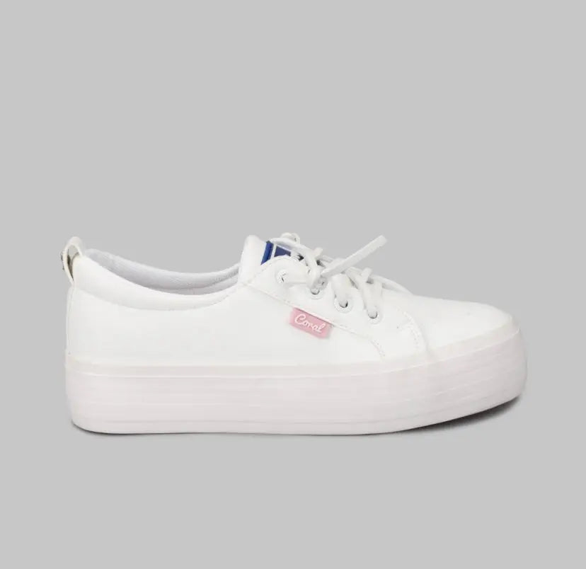 Tenis Coral Octavia 2 All White MokaBoutiqueCR