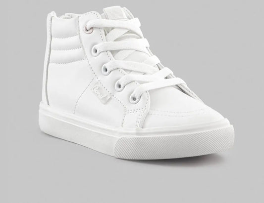 Tenis de niña Adelyn All White MokaBoutiqueCR