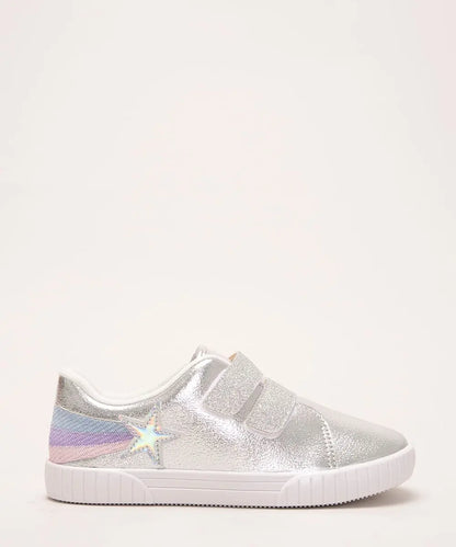 Tenis de niña plateadas MokaBoutiqueCR