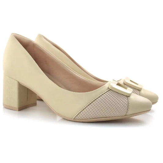 Zapatos Formal Beige confortflex MokaBoutiqueCR