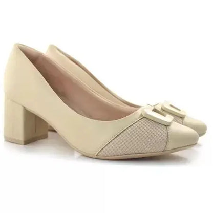 Zapatos Formal Beige confortflex MokaBoutiqueCR