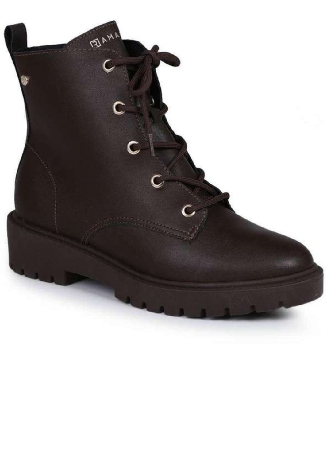 Botas de combate para mujer Ramarim Marrón - MokaBoutiqueCR