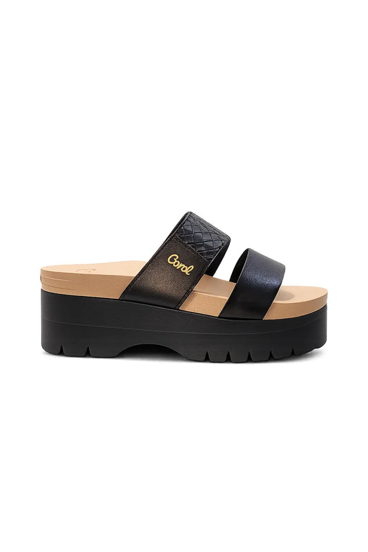Sandalia Coral Bowie black