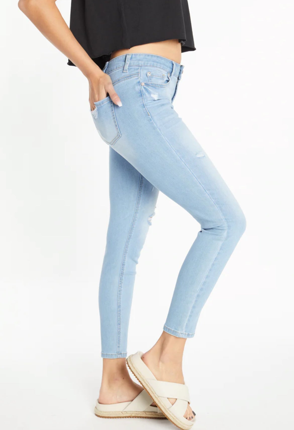 Pantalón Ankle Skinny - MokaBoutiqueCR