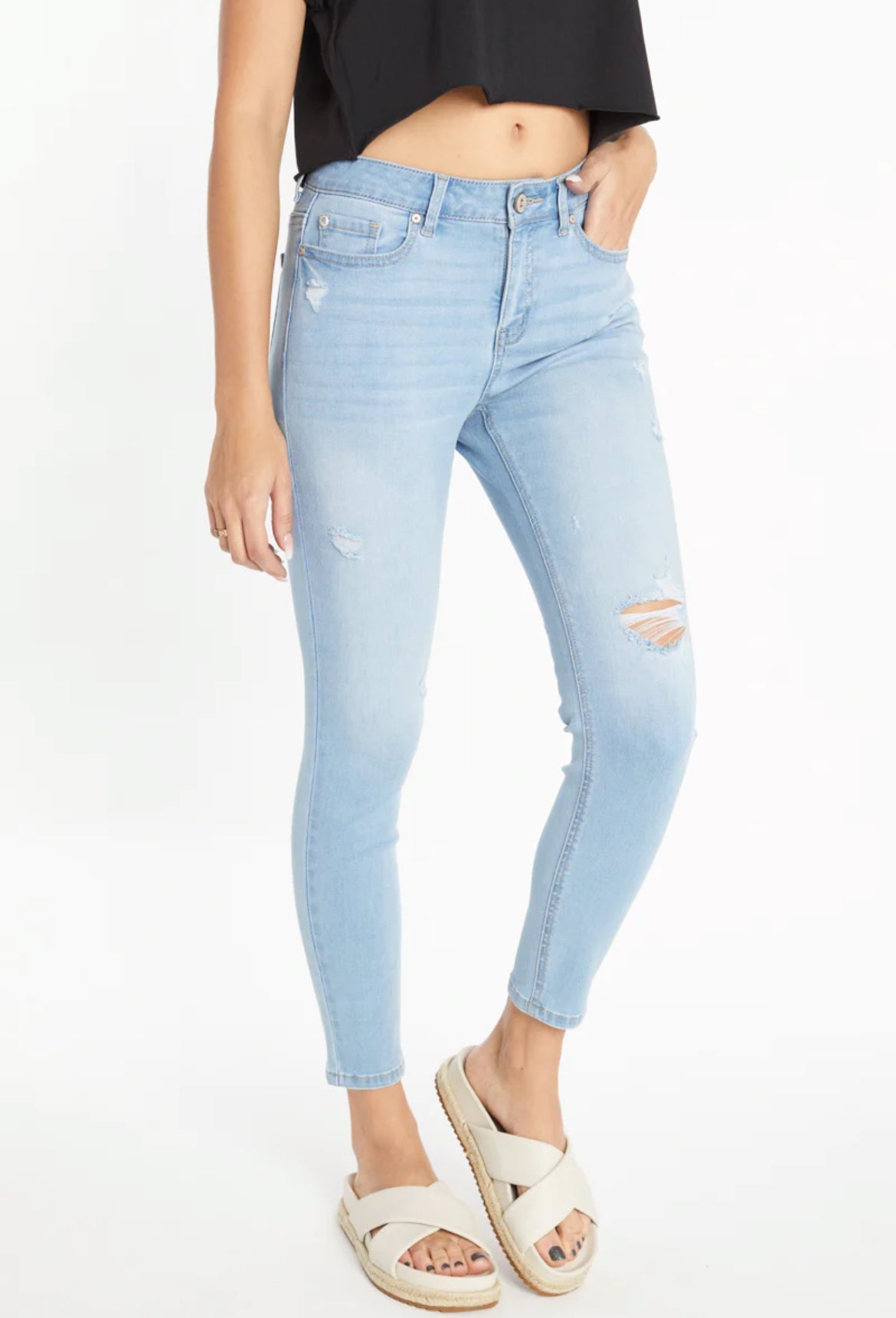 Pantalón Ankle Skinny - MokaBoutiqueCR