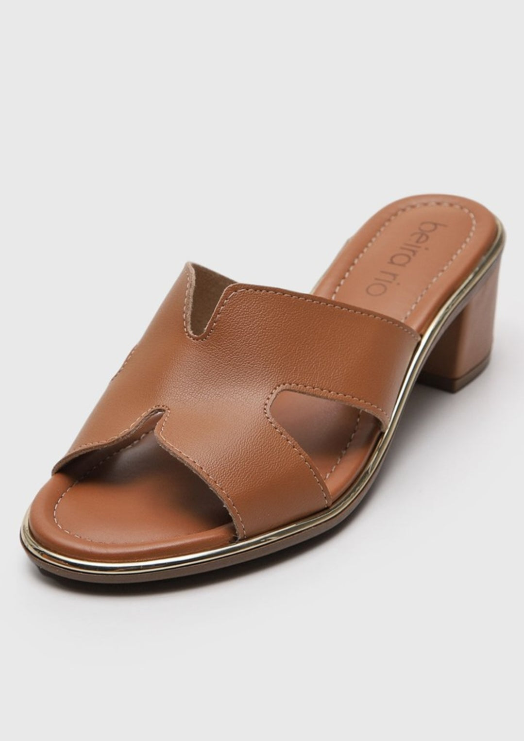 Sandalia Camel Beira Rio