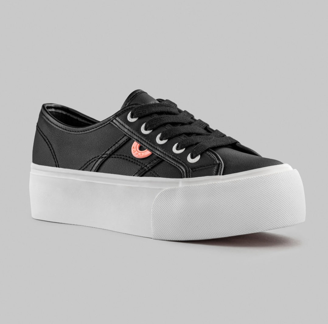 Tenis Kazu Negra Coral - MokaBoutiqueCR